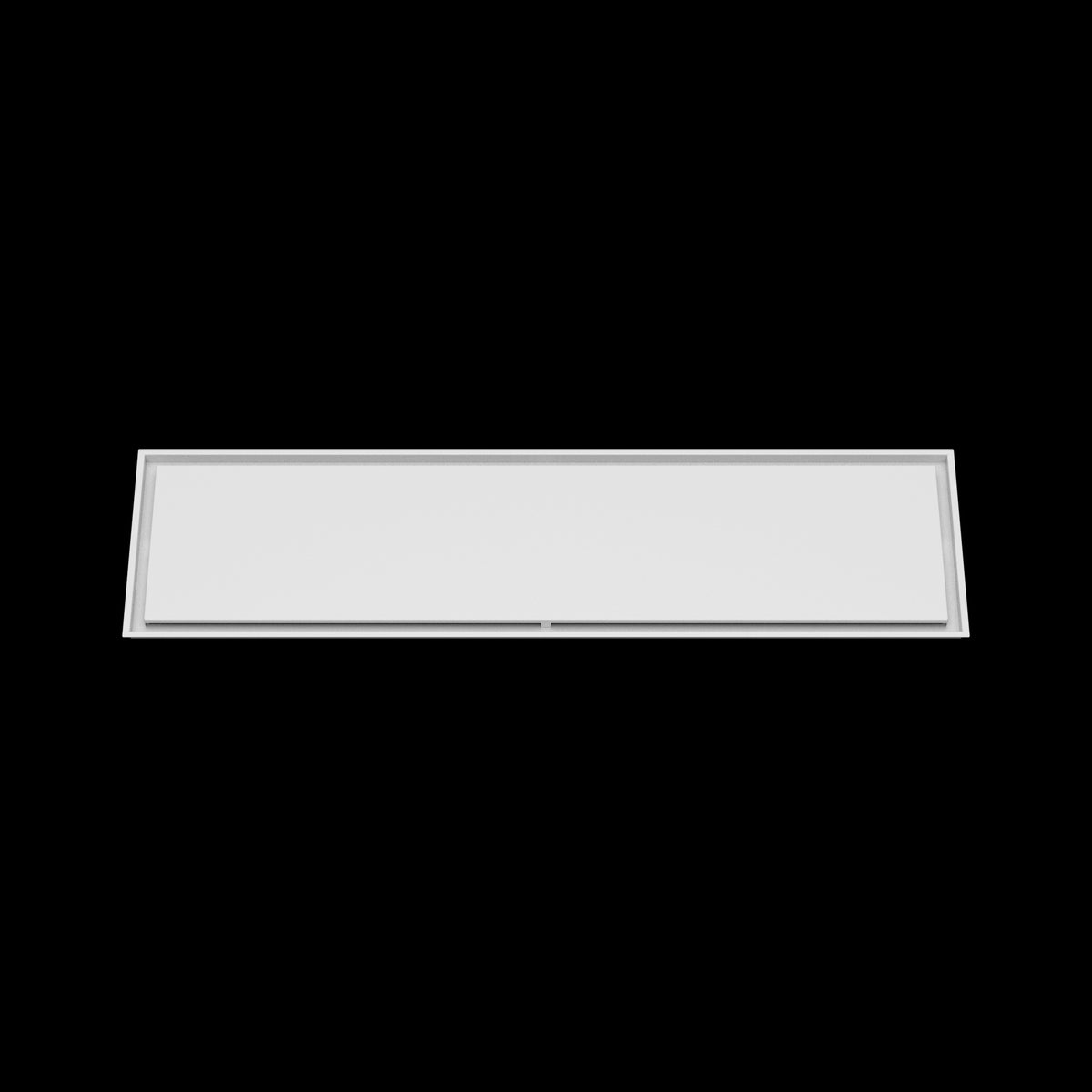 17x66 ceiling vent cover, front view