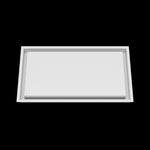 12x21 wall vent cover, front view