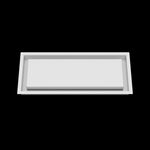 7x17 wall vent cover, front view
