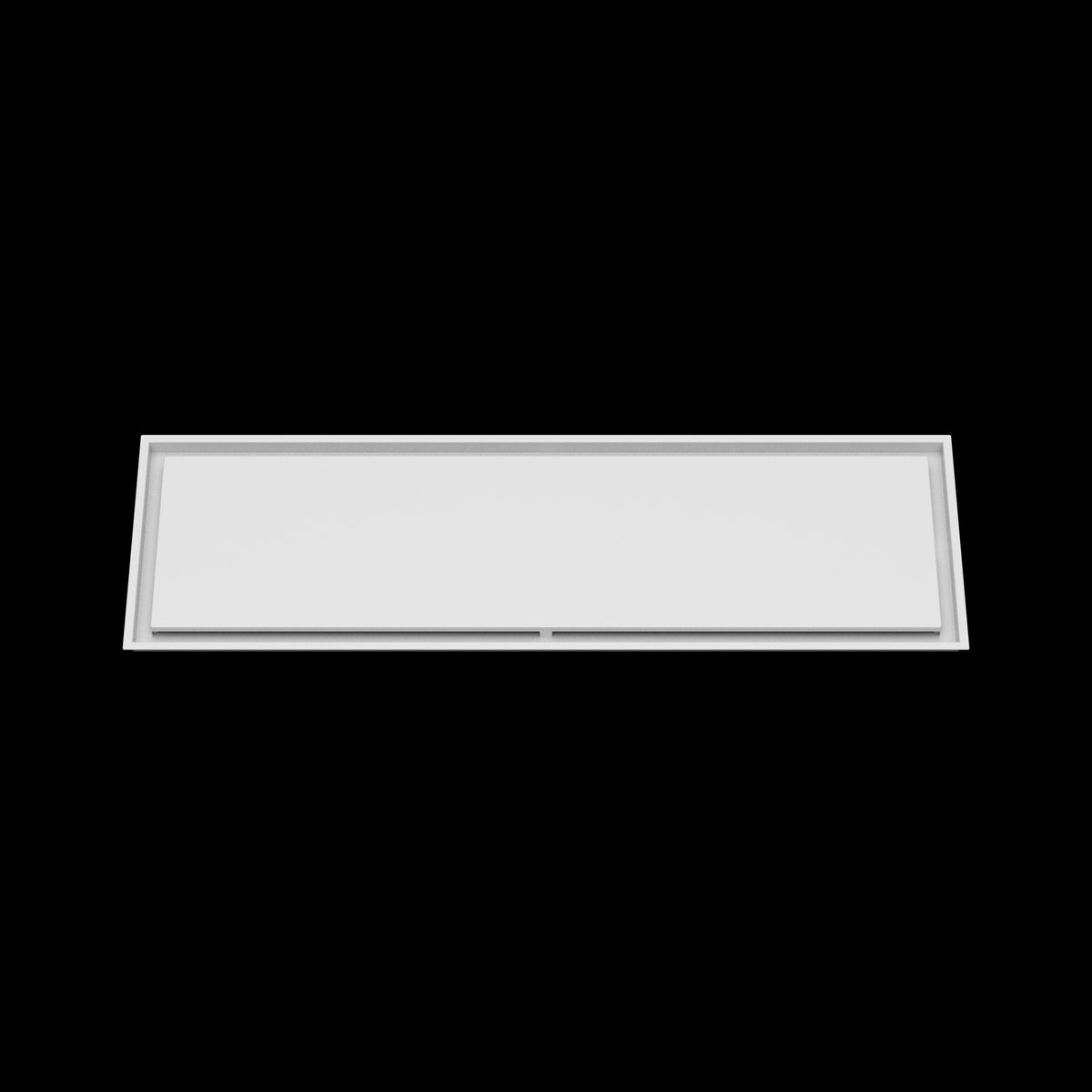 15x51 ceiling vent cover, front view
