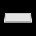 13x33 ceiling vent cover, front view