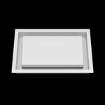 7x11 wall vent cover, front view