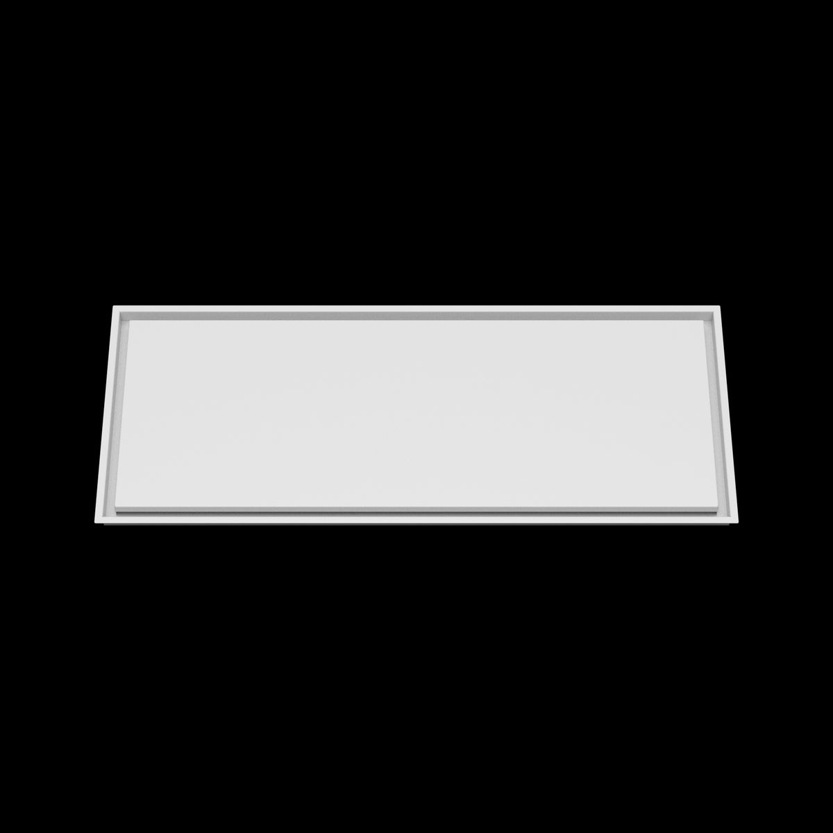 18x45 wall vent cover, front view