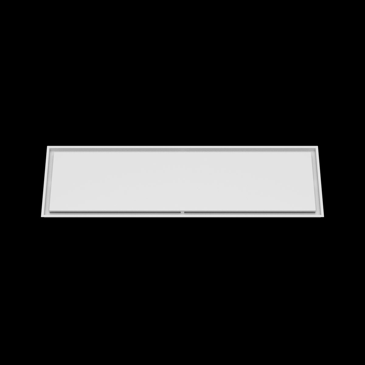17x58 ceiling vent cover, front view