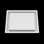 9x11 wall vent cover, front view