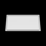 17x31 wall vent cover, front view