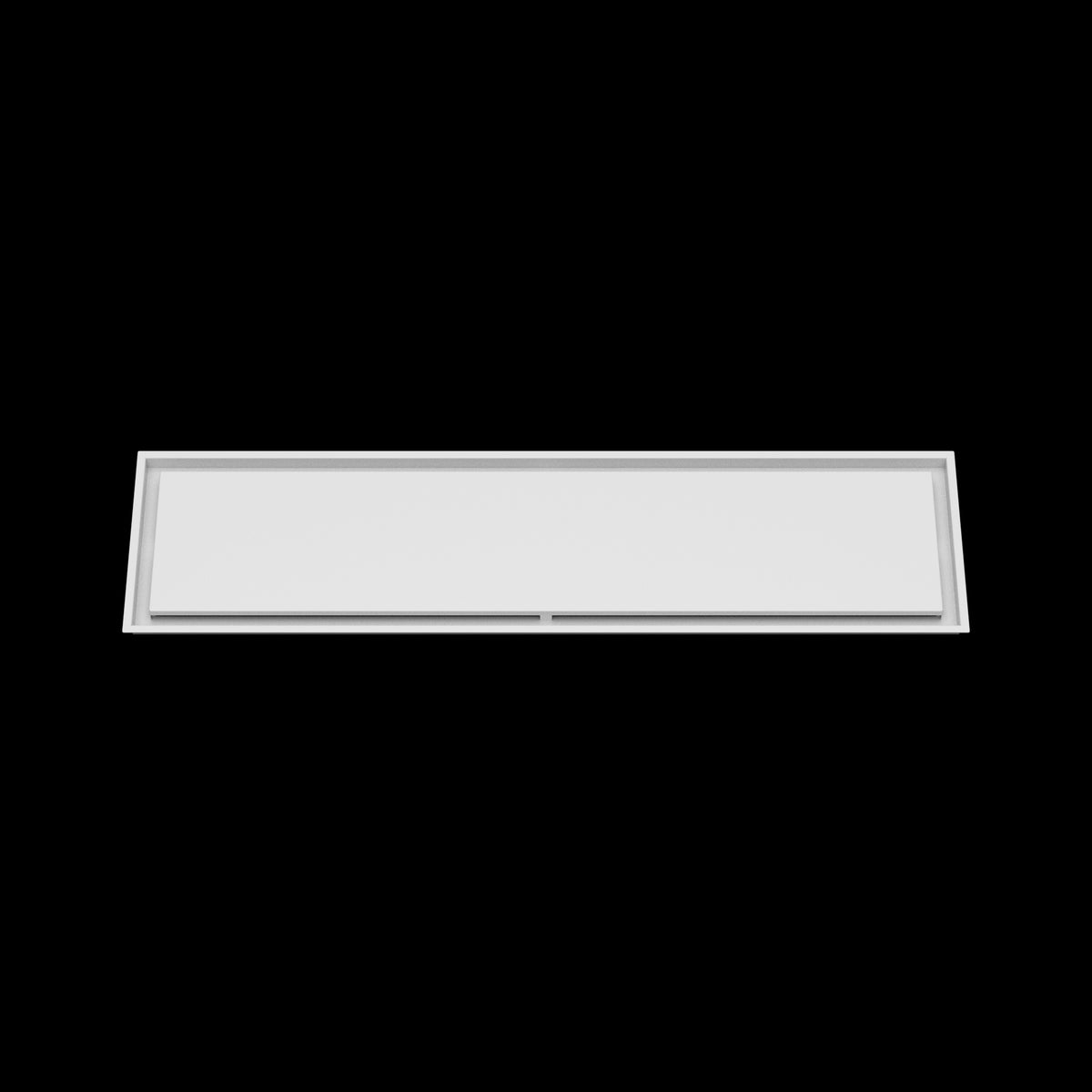 13x53 ceiling vent cover, front view