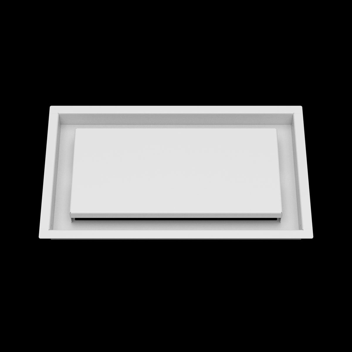 8x14 ceiling vent cover, front view