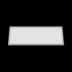 19x48 wall vent cover, front view