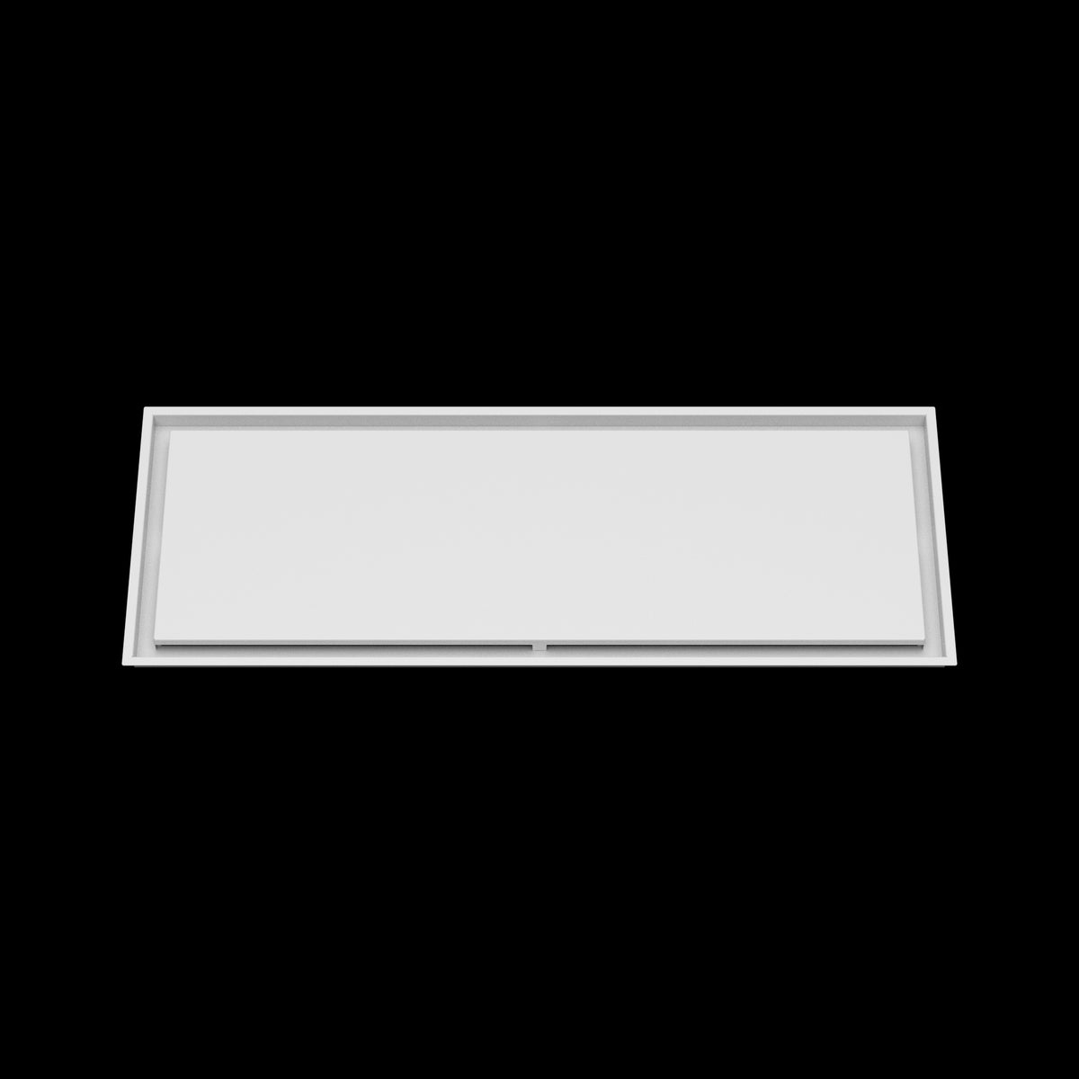 16x44 ceiling vent cover, front view