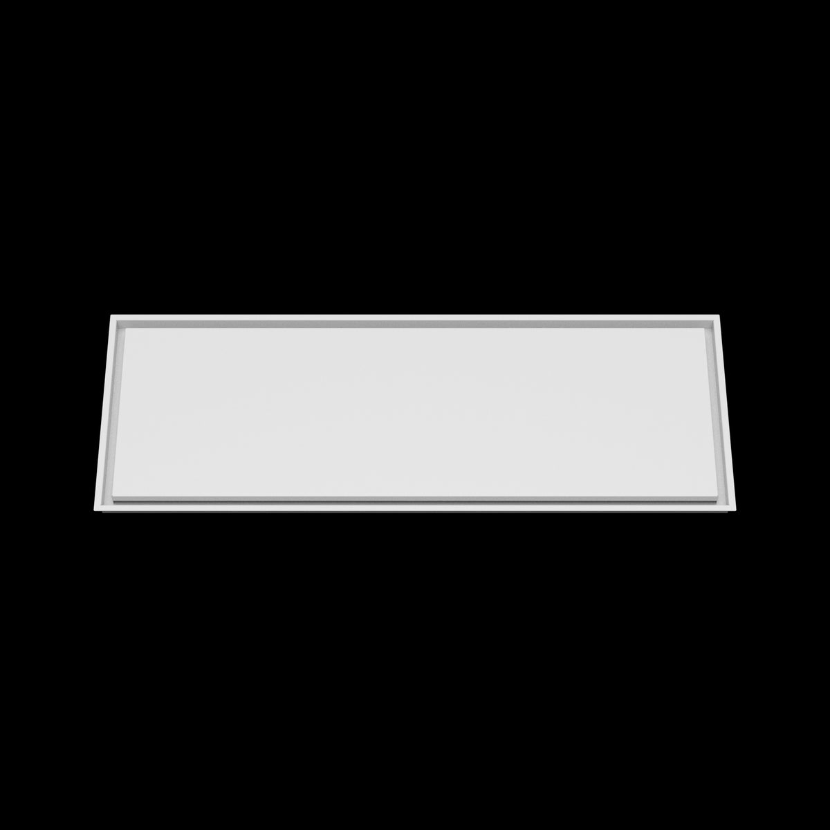 18x50 wall vent cover, front view