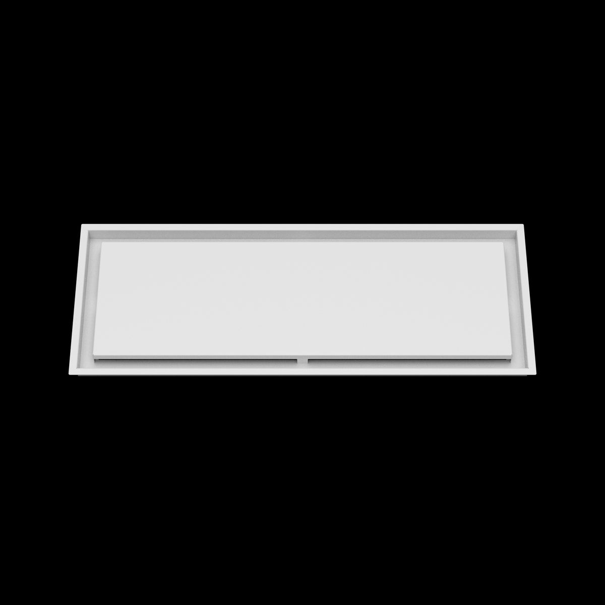 12x32 ceiling vent cover, front view