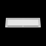 8x27 ceiling vent cover, front view