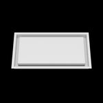 9x17 wall vent cover, front view