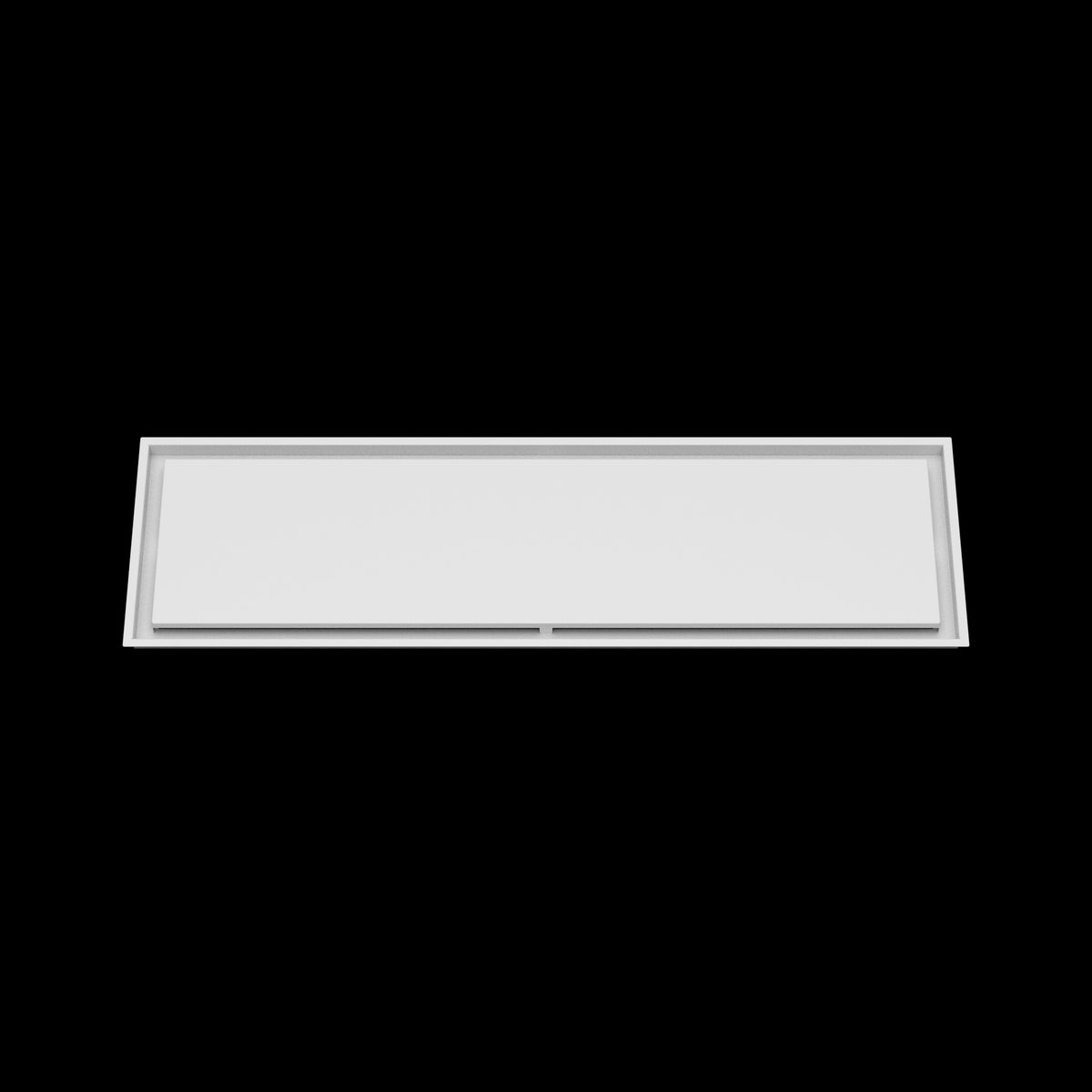 14x49 ceiling vent cover, front view