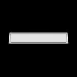 8x40 wall vent cover, front view