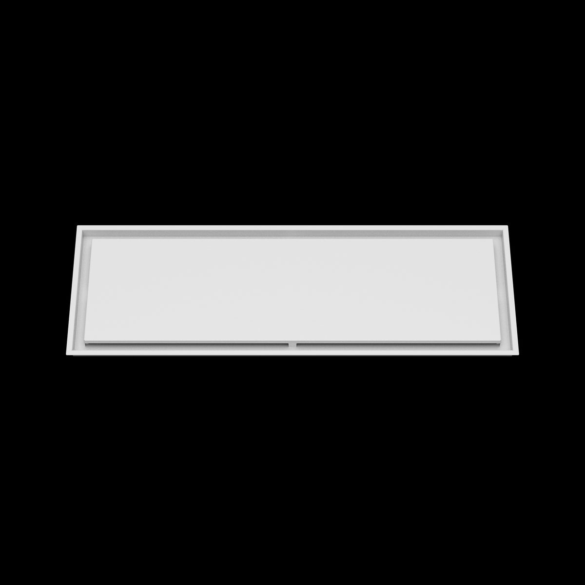 14x42 ceiling vent cover, front view