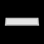 9x35 wall vent cover, front view