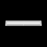 6x40 ceiling vent cover, front view