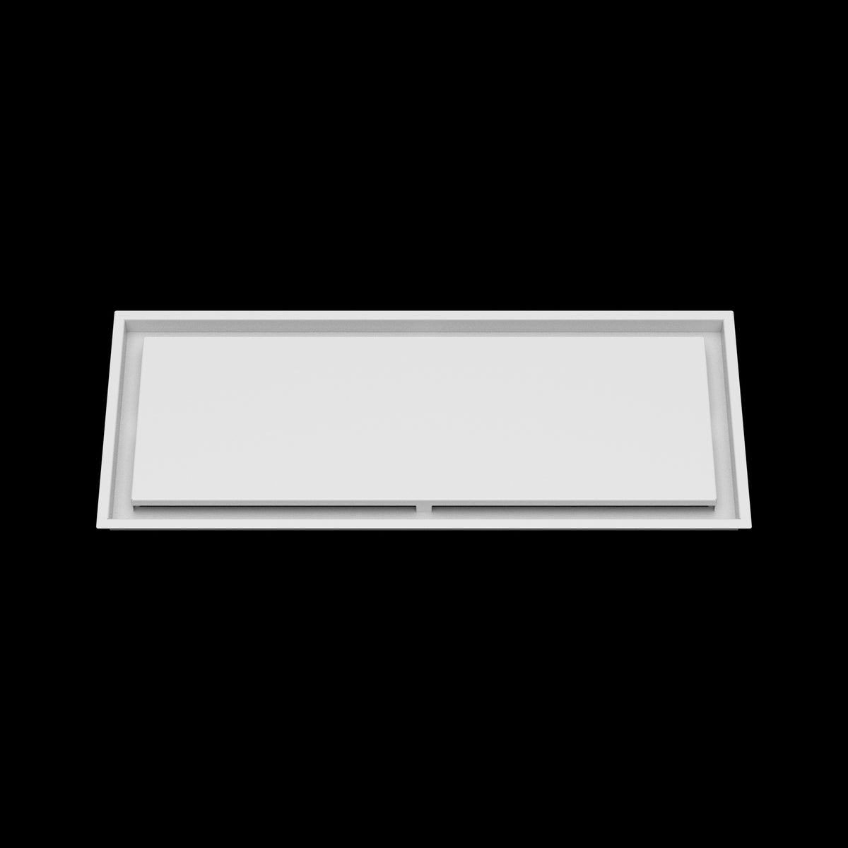 12x31 ceiling vent cover, front view