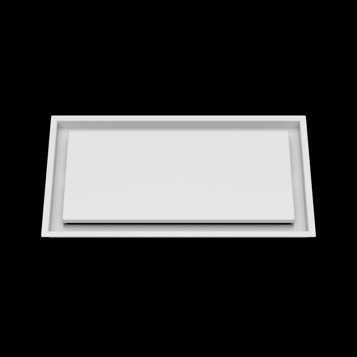 11x21 ceiling vent cover, front view