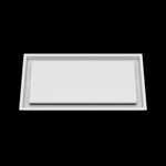 11x21 ceiling vent cover, front view
