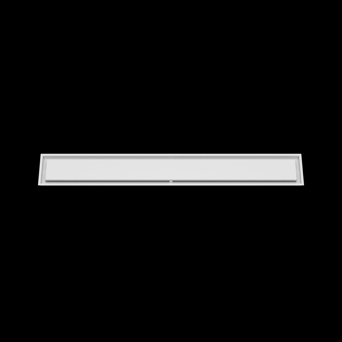 8x62 ceiling vent cover, front view