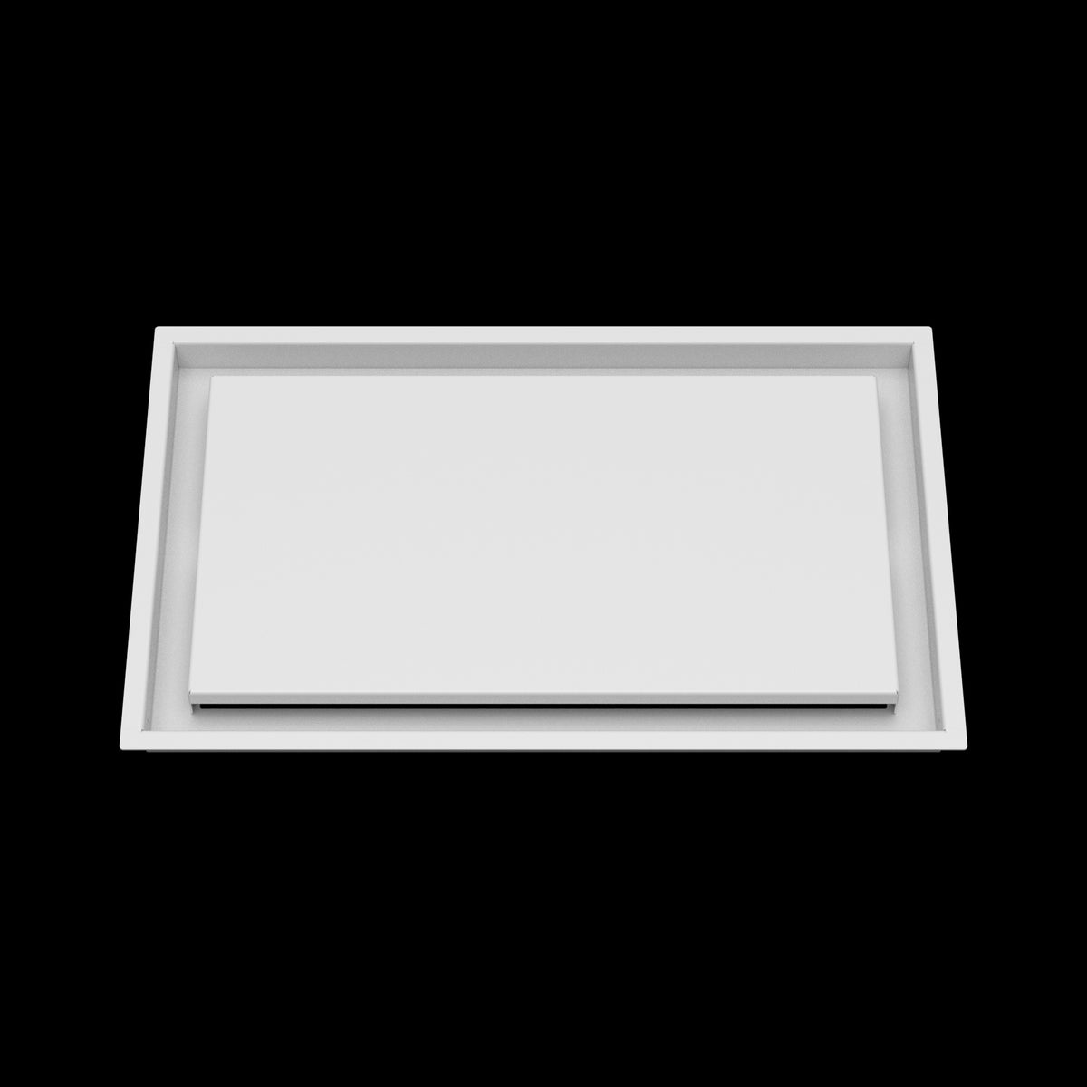 12x20 ceiling vent cover, front view
