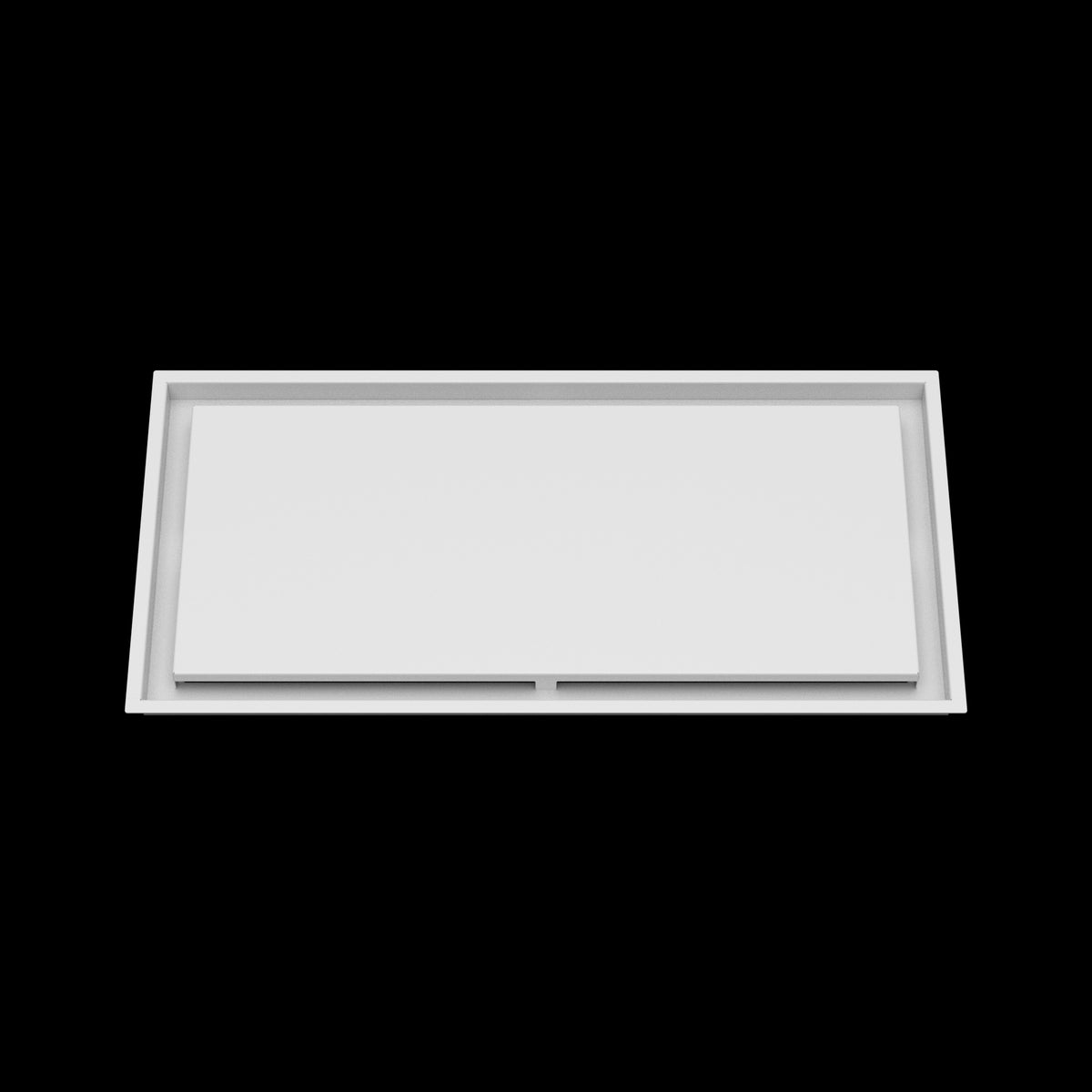 14x29 ceiling vent cover, front view