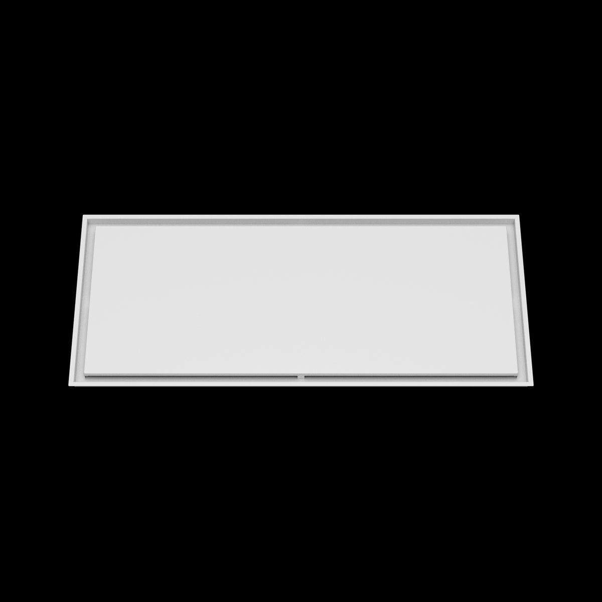 22x50 ceiling vent cover, front view