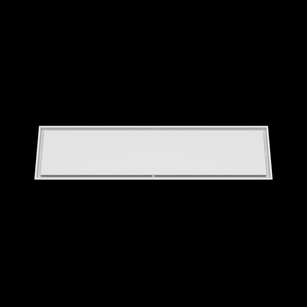 17x65 ceiling vent cover, front view