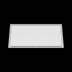 22x43 ceiling vent cover, front view