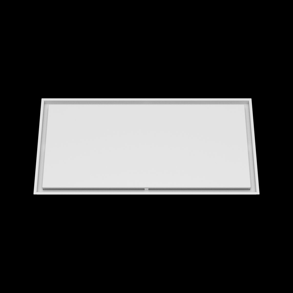 22x43 ceiling vent cover, front view
