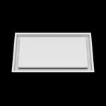 12x21 ceiling vent cover, front view