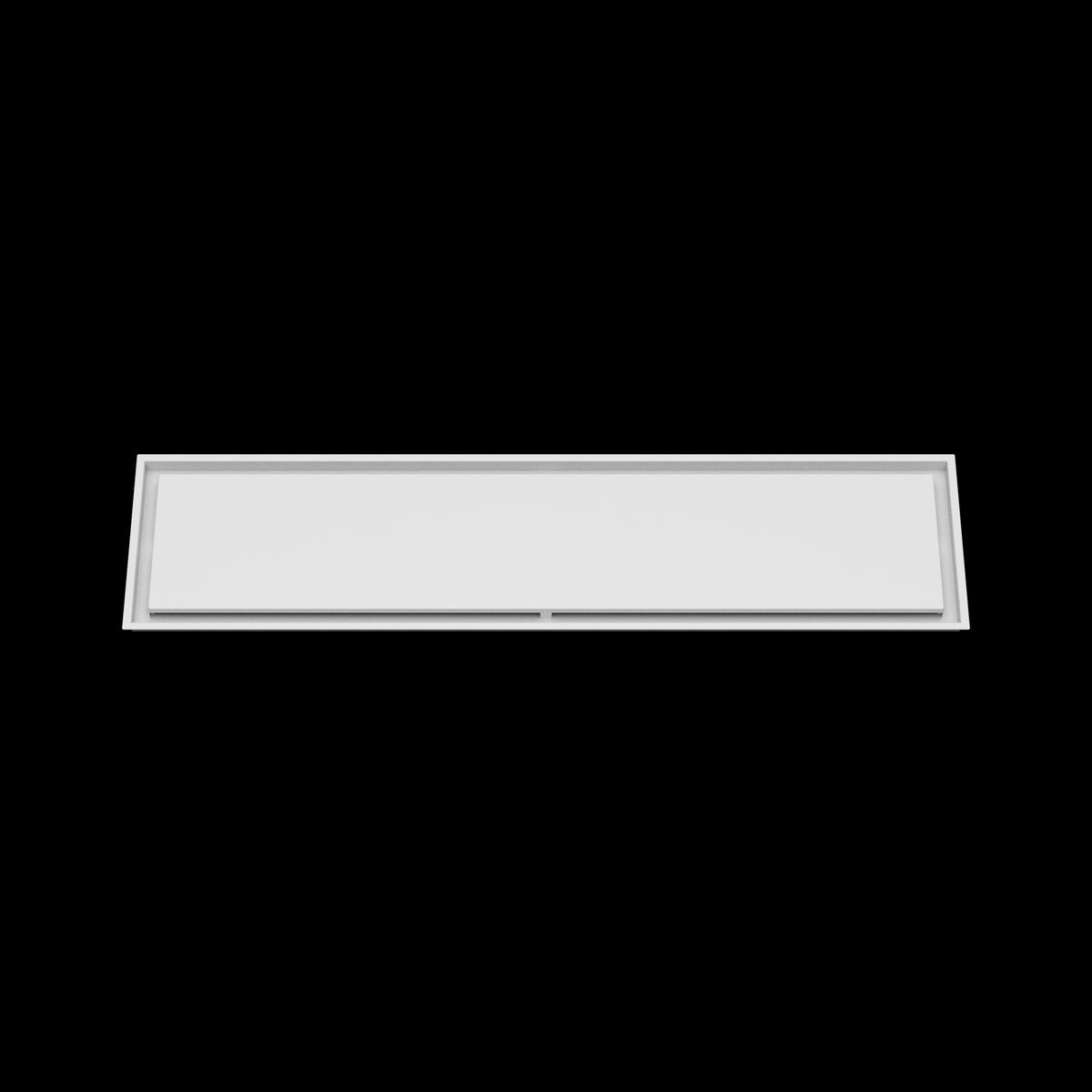 13x55 ceiling vent cover, front view