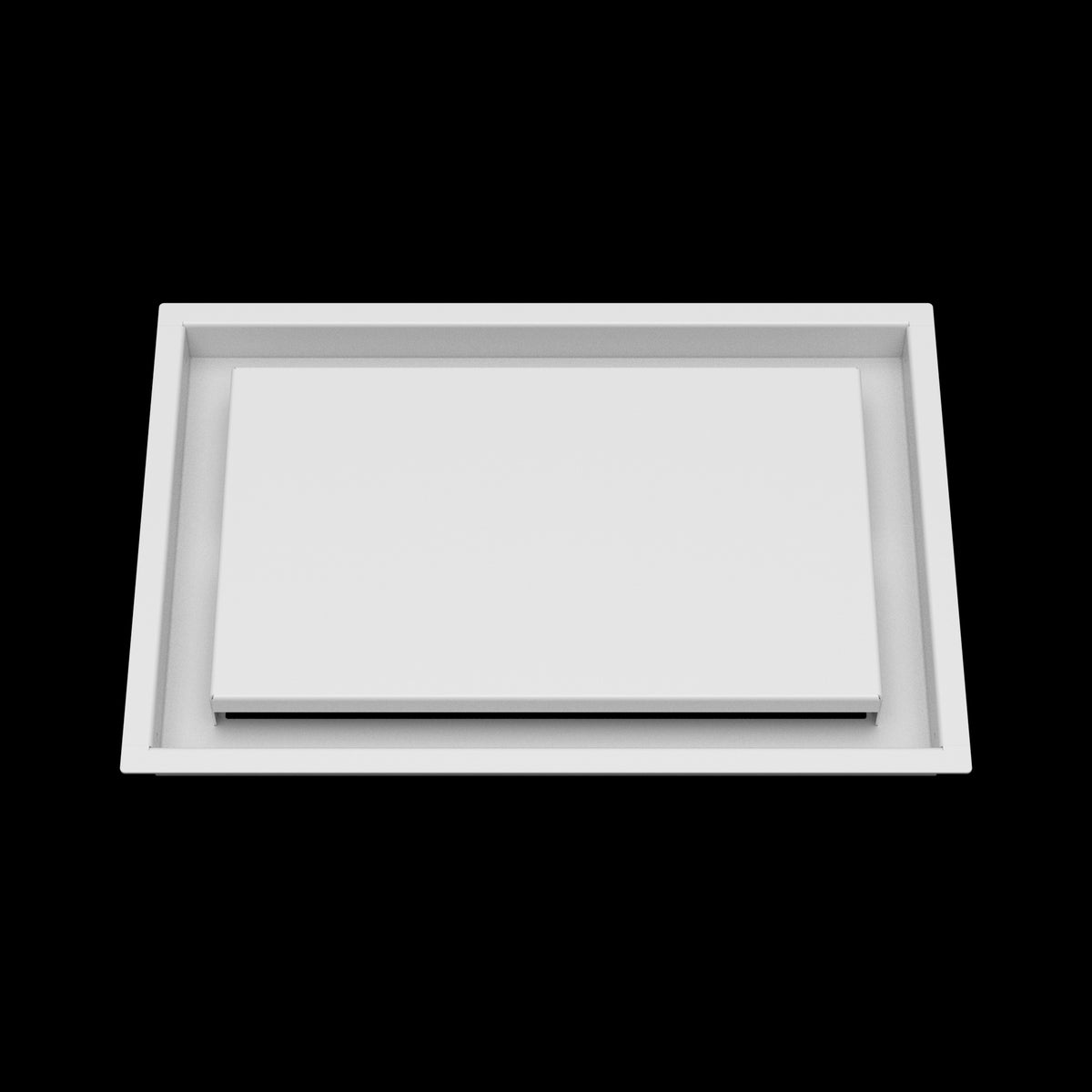 10x15 ceiling vent cover, front view