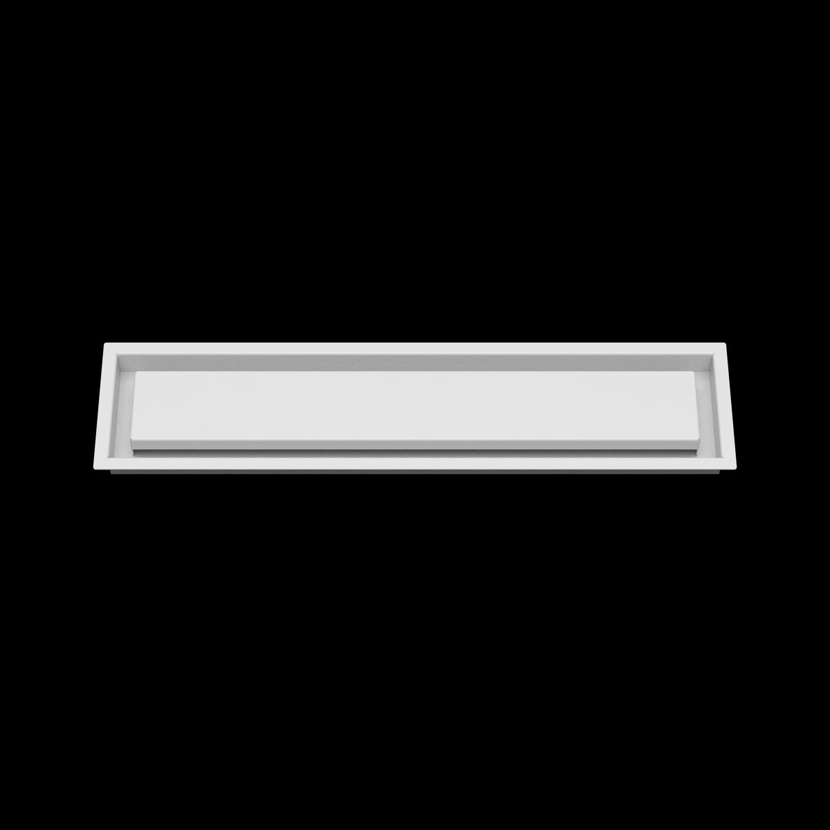 5x24 wall vent cover, front view