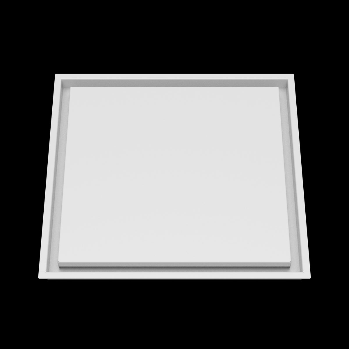 18x19 wall vent cover, front view