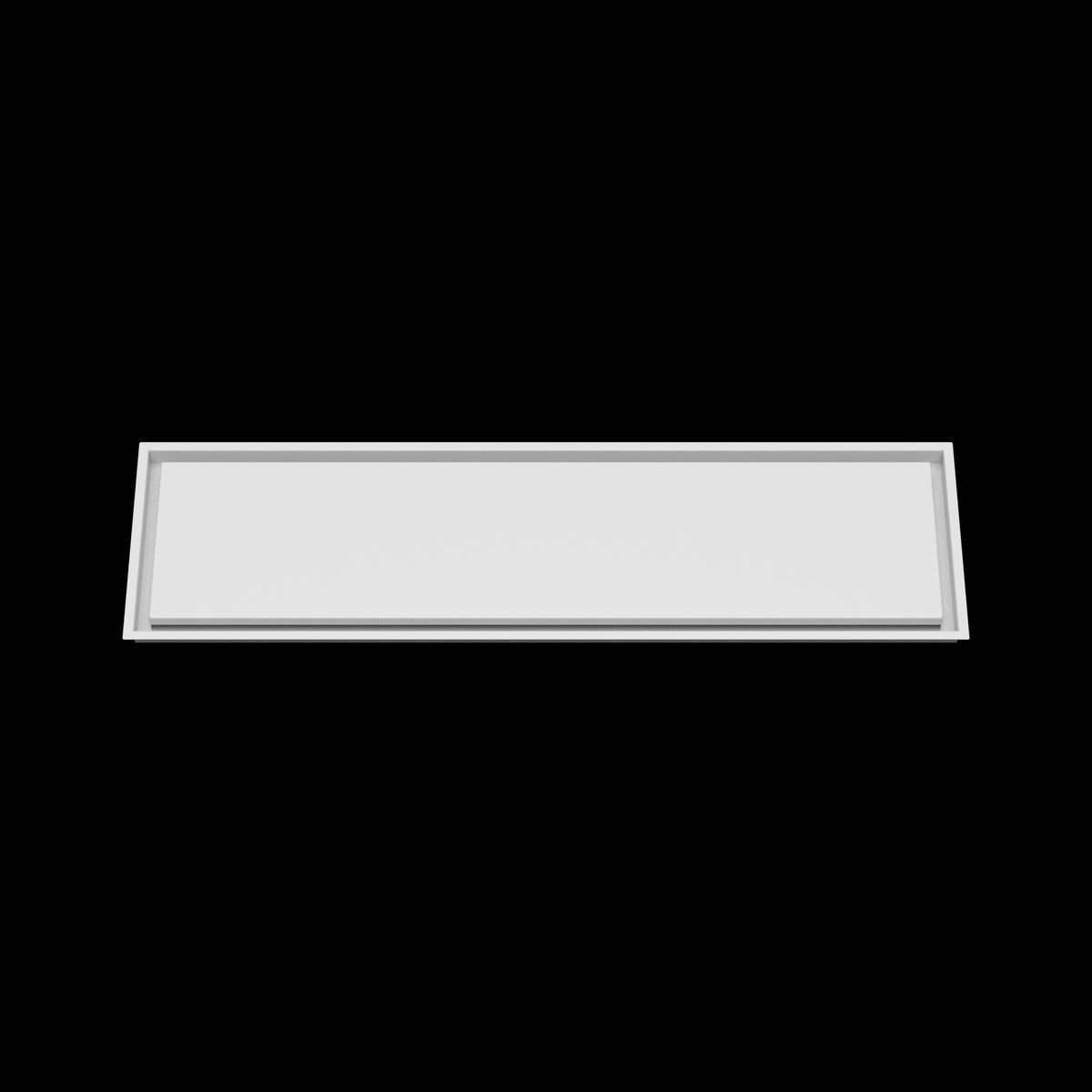12x45 wall vent cover, front view