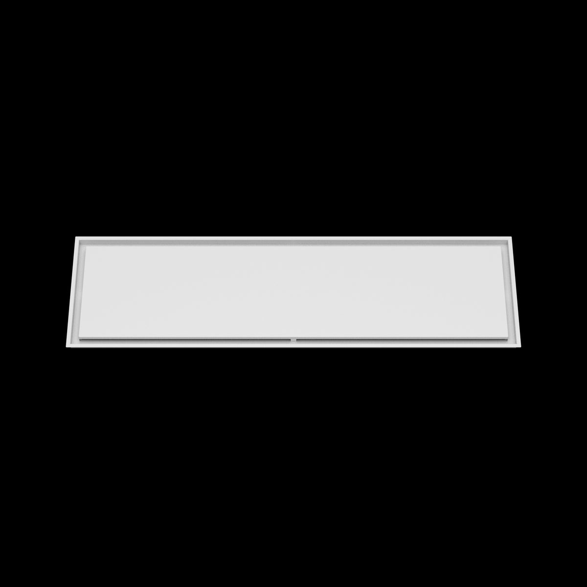 17x60 ceiling vent cover, front view