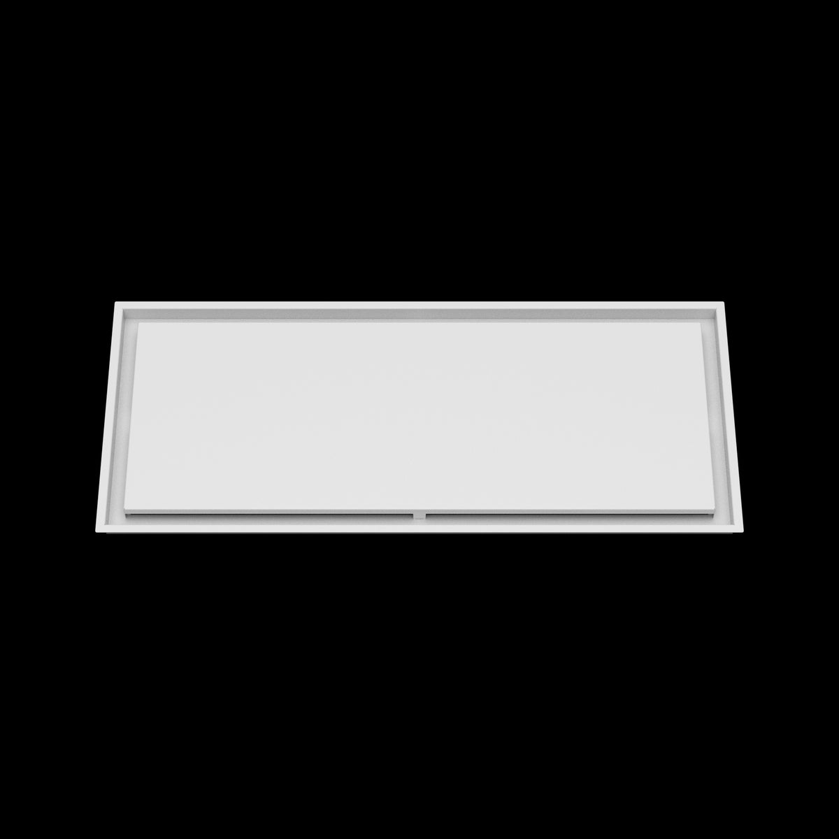 16x38 ceiling vent cover, front view