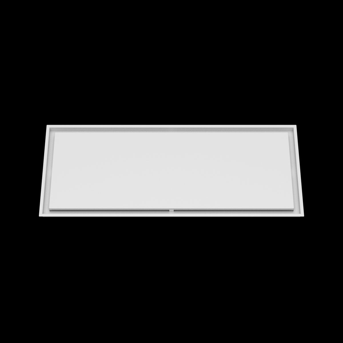 18x44 ceiling vent cover, front view