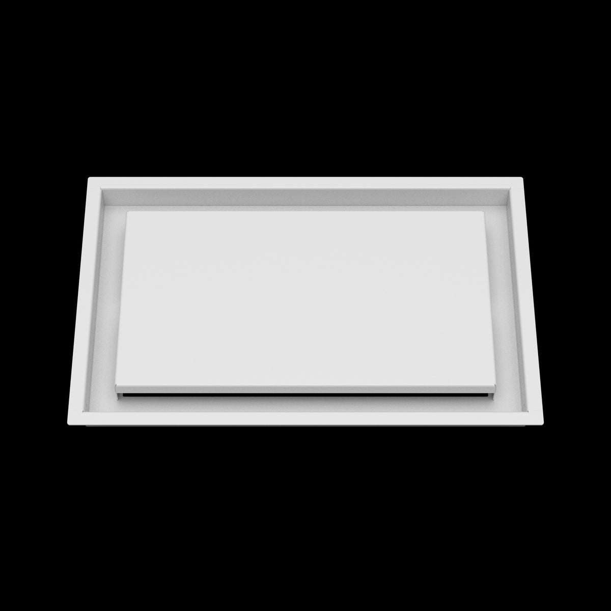 10x16 ceiling vent cover, front view