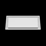 10x22 ceiling vent cover, front view