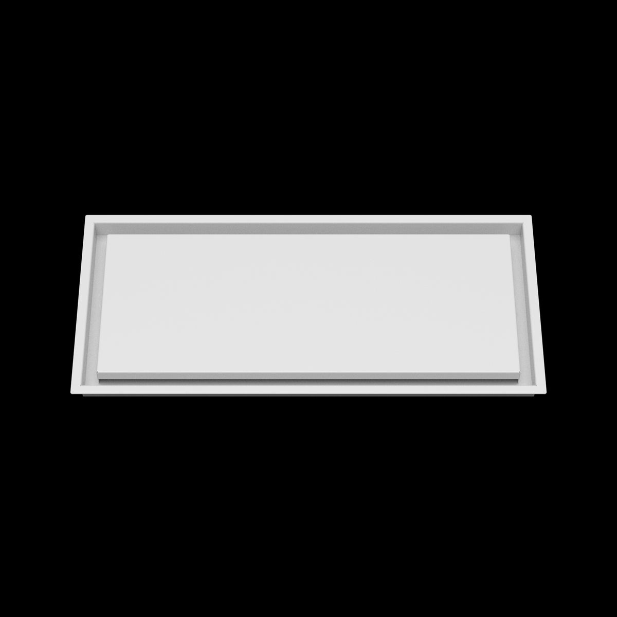 11x25 wall vent cover, front view