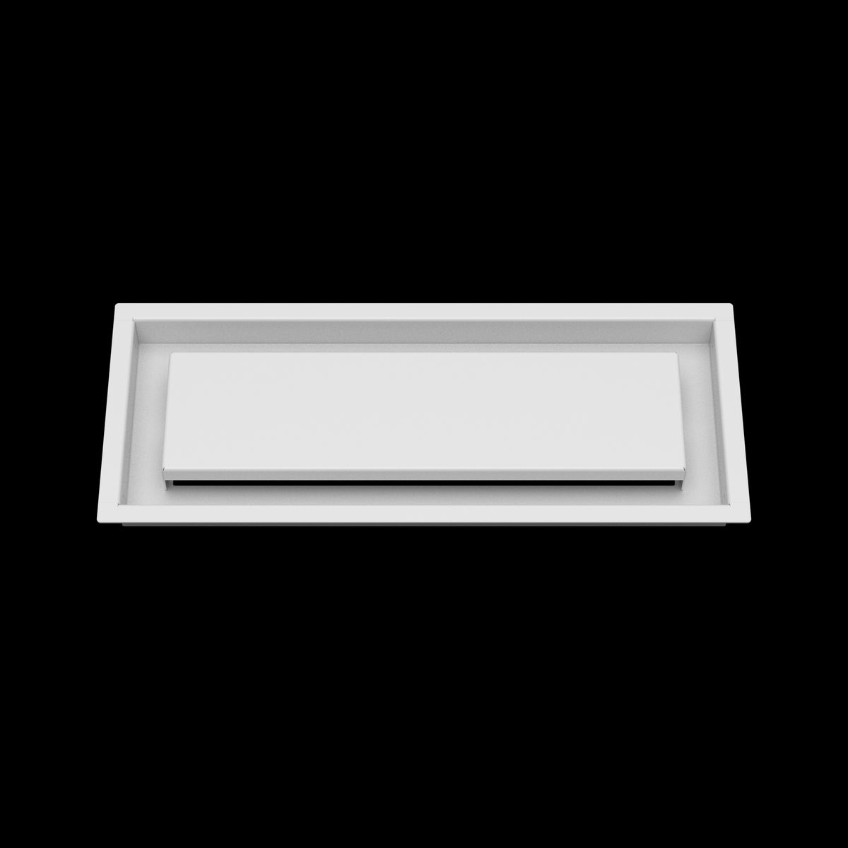 6x16 ceiling vent cover, front view