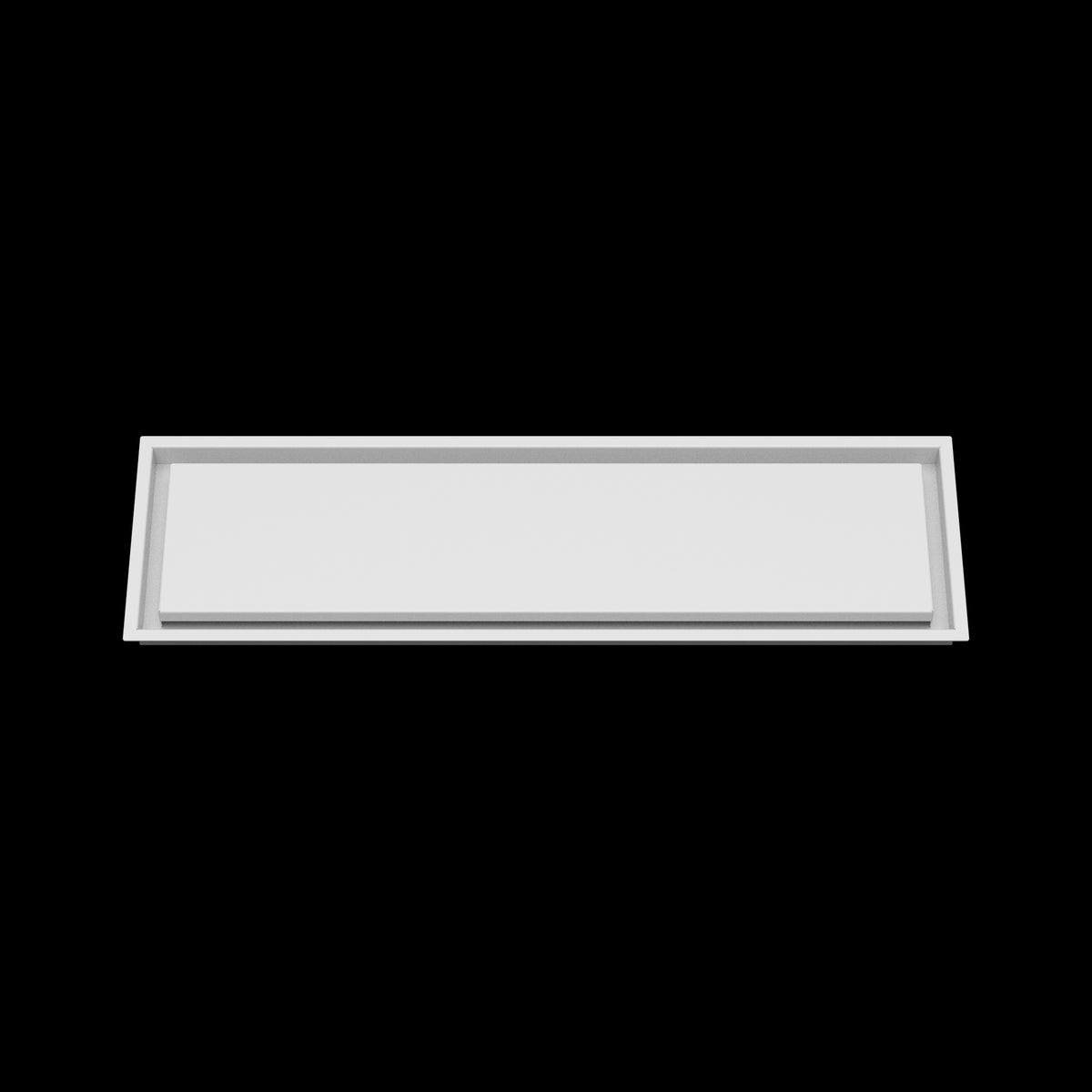 9x33 wall vent cover, front view