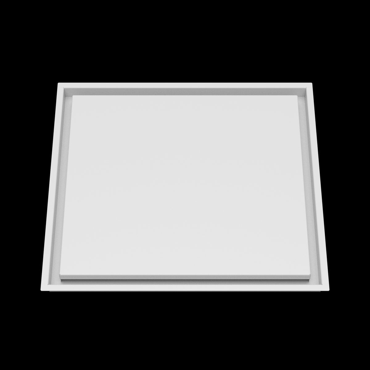 19x21 wall vent cover, front view