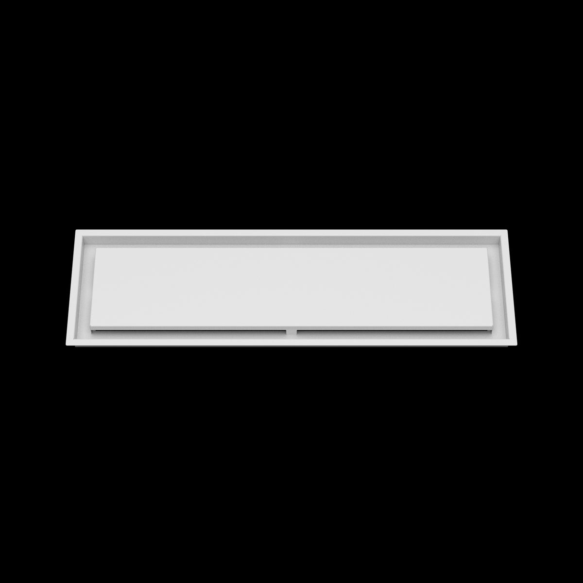 9x31 ceiling vent cover, front view