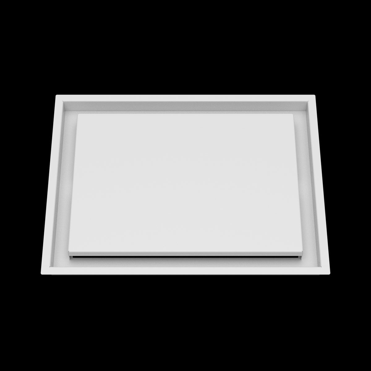 13x17 ceiling vent cover, front view